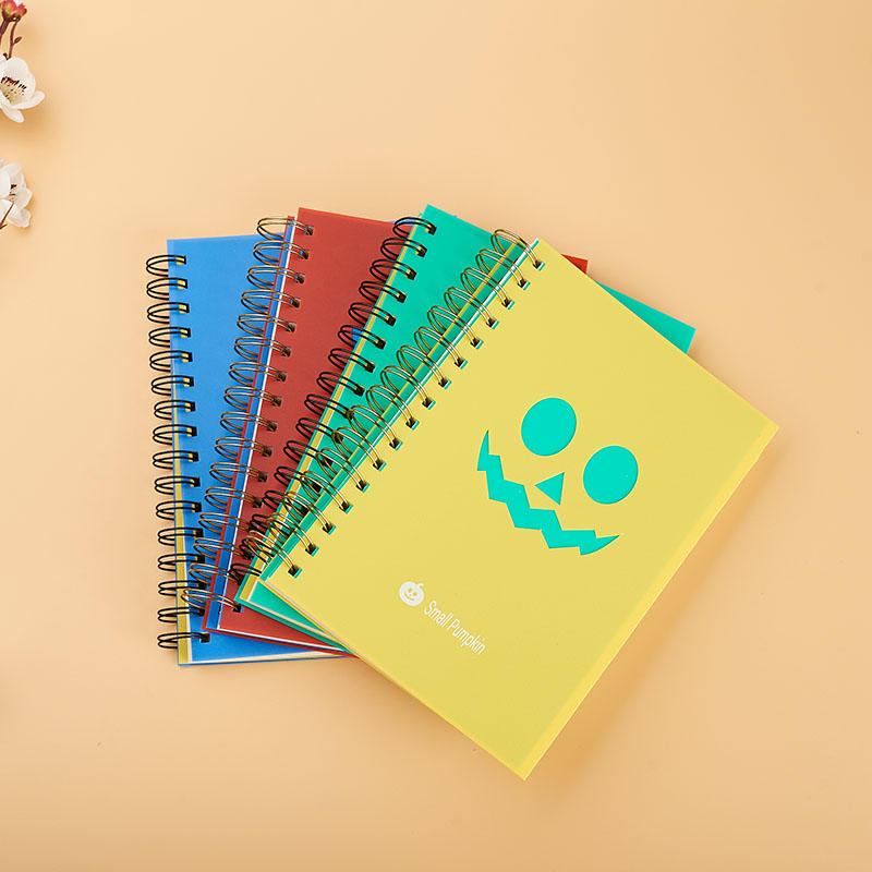 A5PP spiral notebook with small diecut PP39001